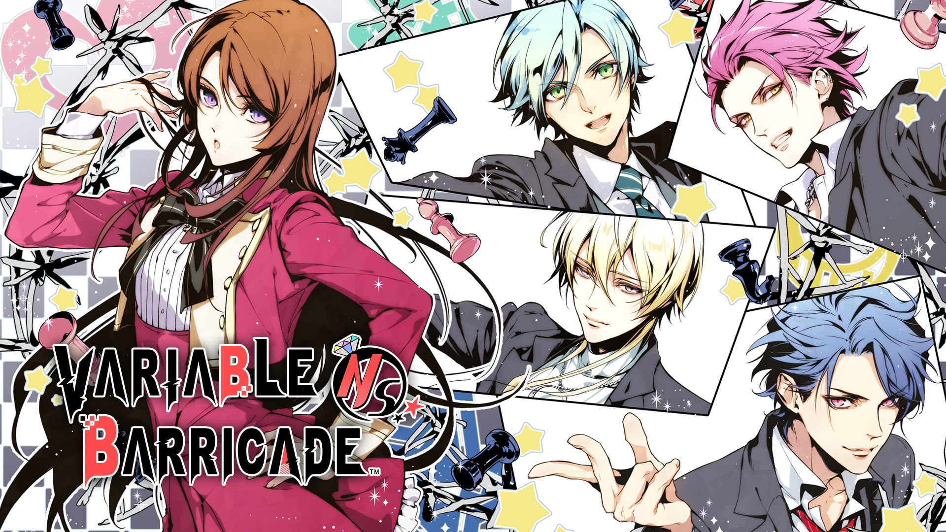Variable Barricade title screen for Nintendo Switch