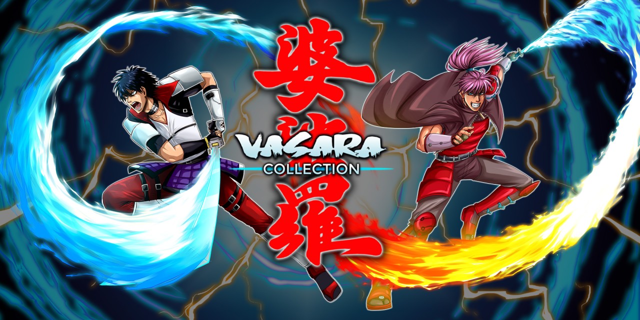 Vasara Collection title screen for Nintendo Switch