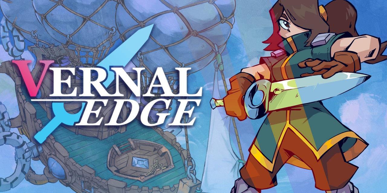 Vernal Edge title screen for Nintendo Switch