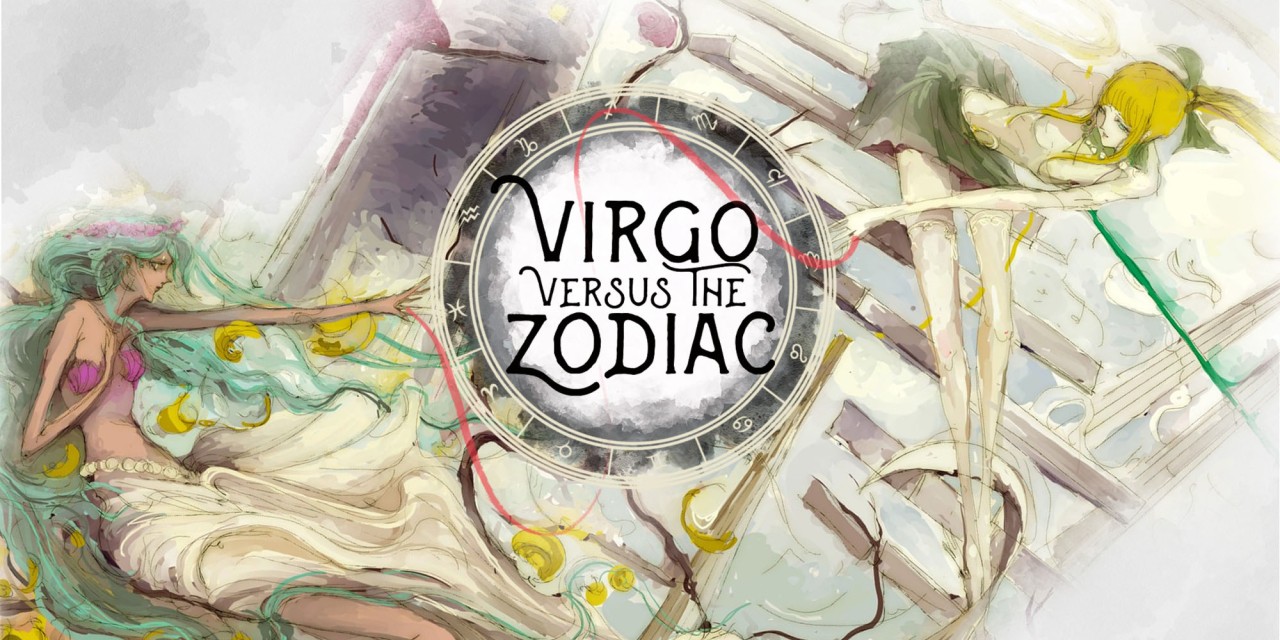 Virgo Versus The Zodiac [Collector's Edition] title screen for Nintendo Switch