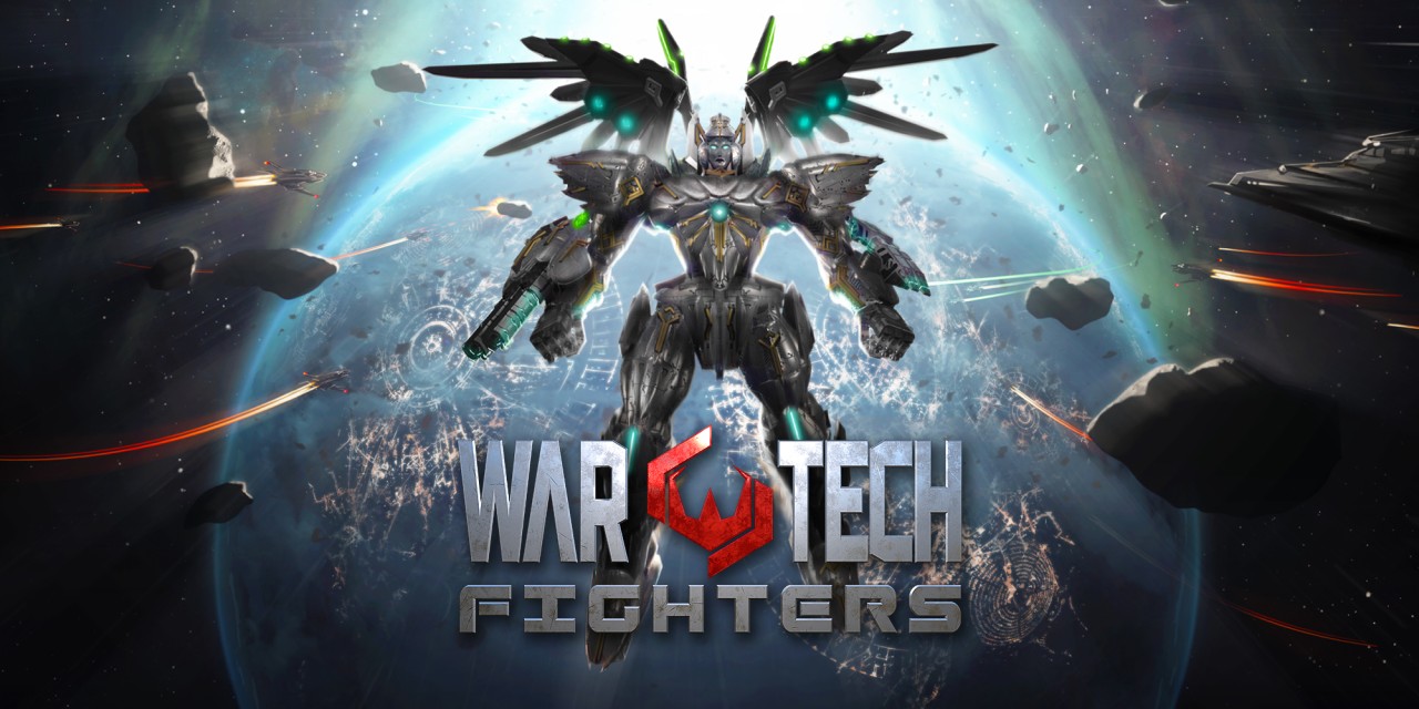 War Tech Fighters title screen for Nintendo Switch
