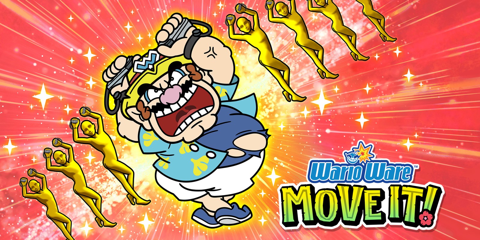 Wario Ware - Move It title screen for Nintendo Switch