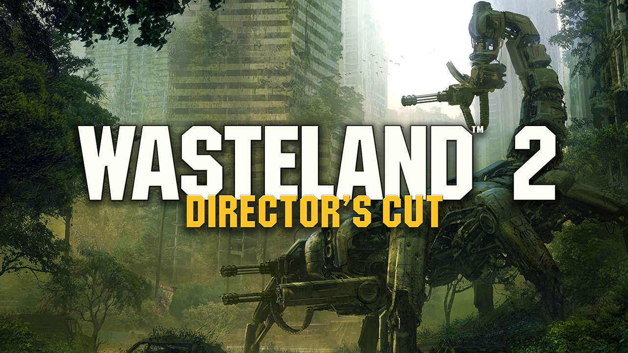 Wasteland 2: Directors Cut title screen for Nintendo Switch
