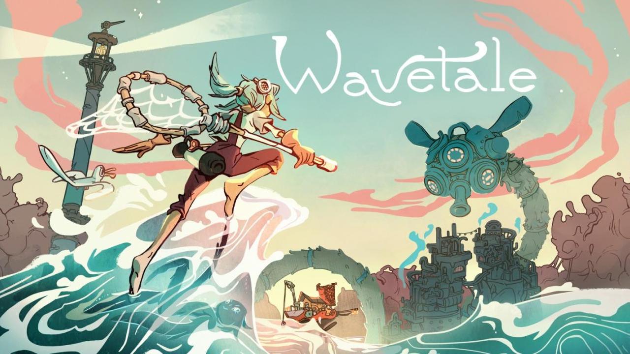 Wavetale title screen for Nintendo Switch