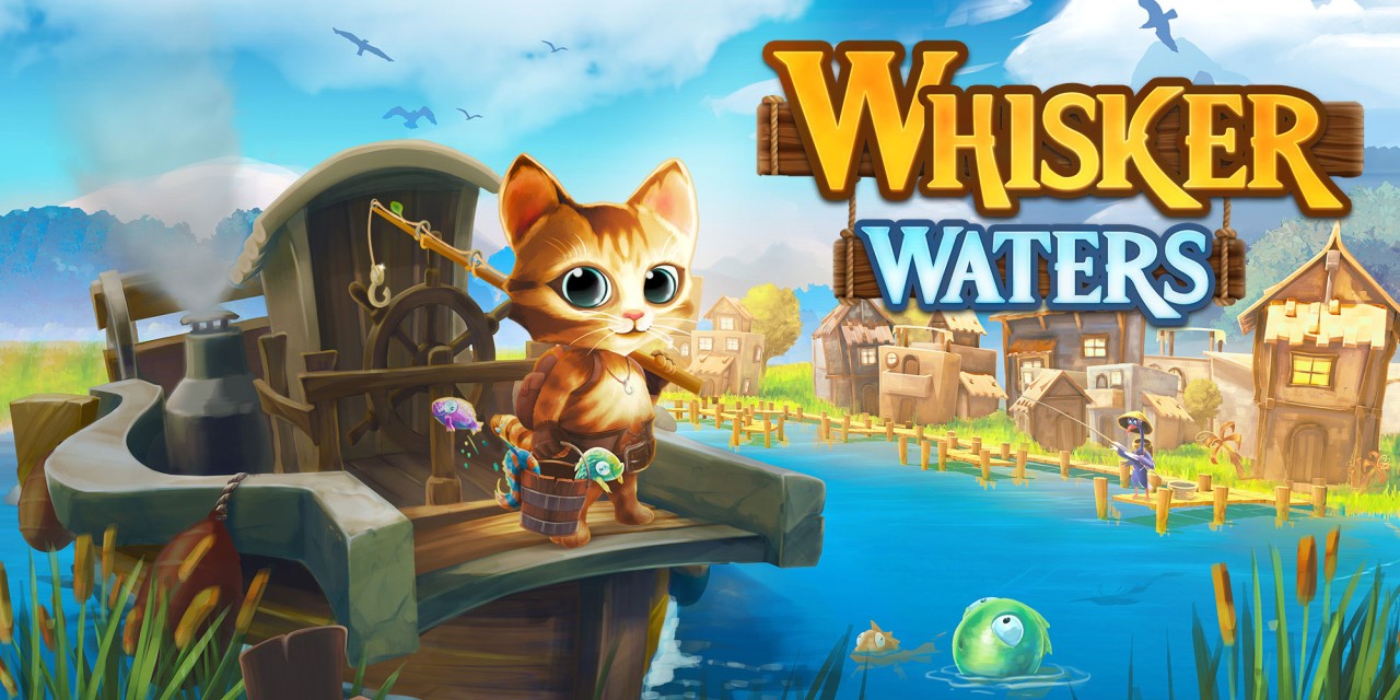 Whisker Waters title screen for Nintendo Switch