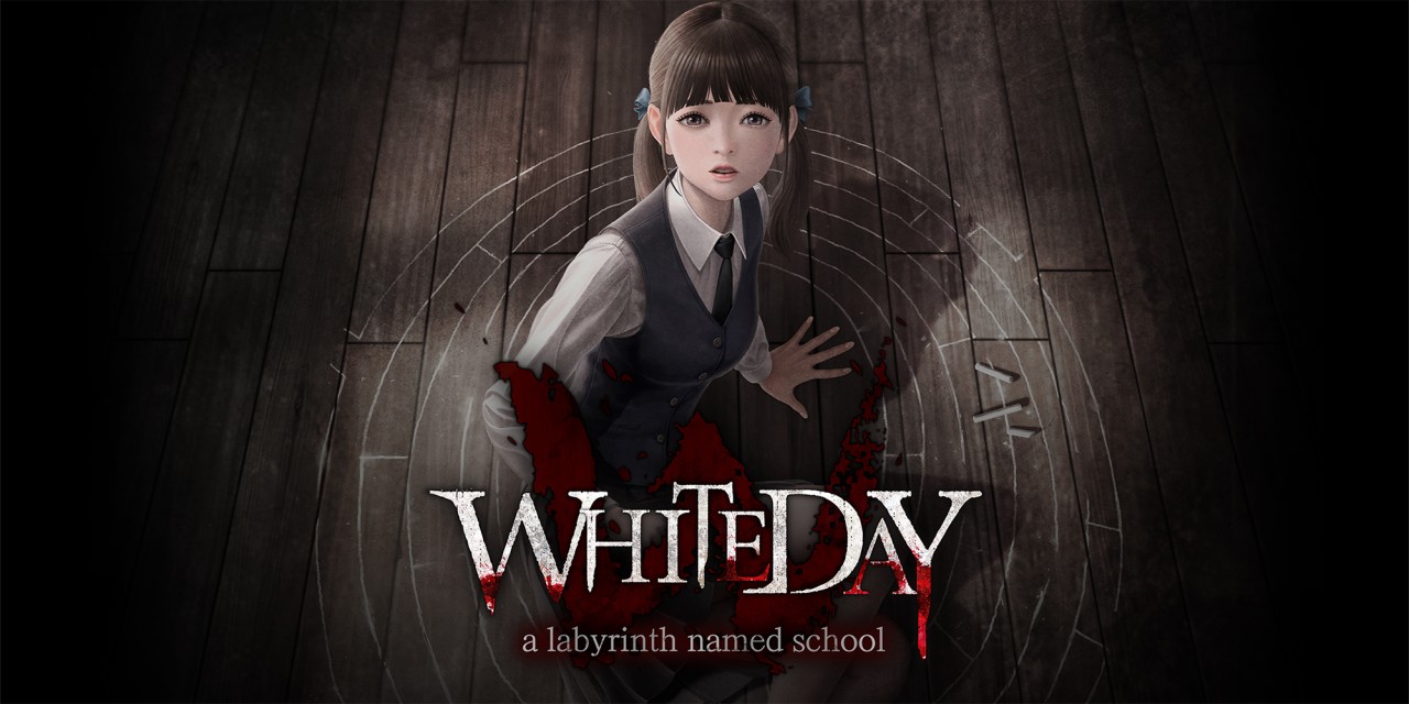 White Day: A Labyrinth Named School title screen for Nintendo Switch