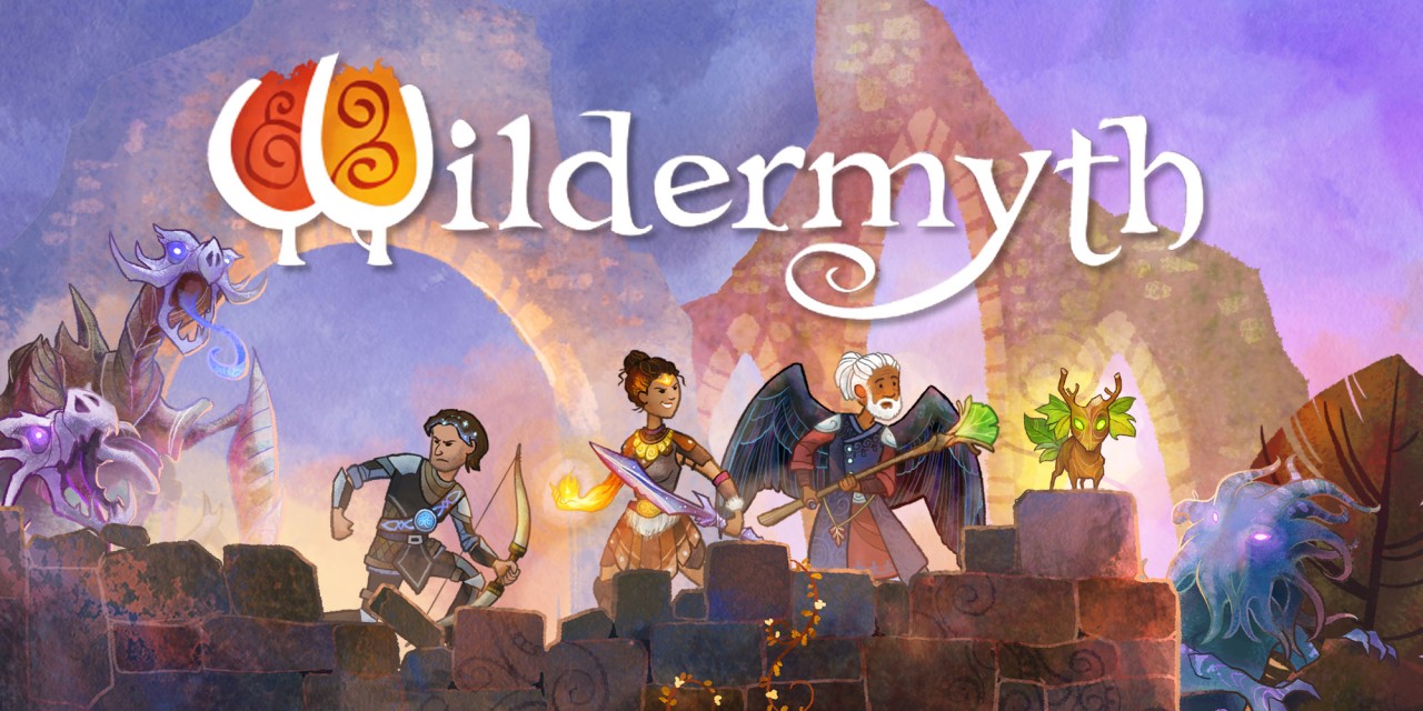 Wildermyth title screen for Nintendo Switch