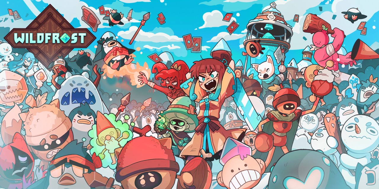 Wildfrost title screen for Nintendo Switch