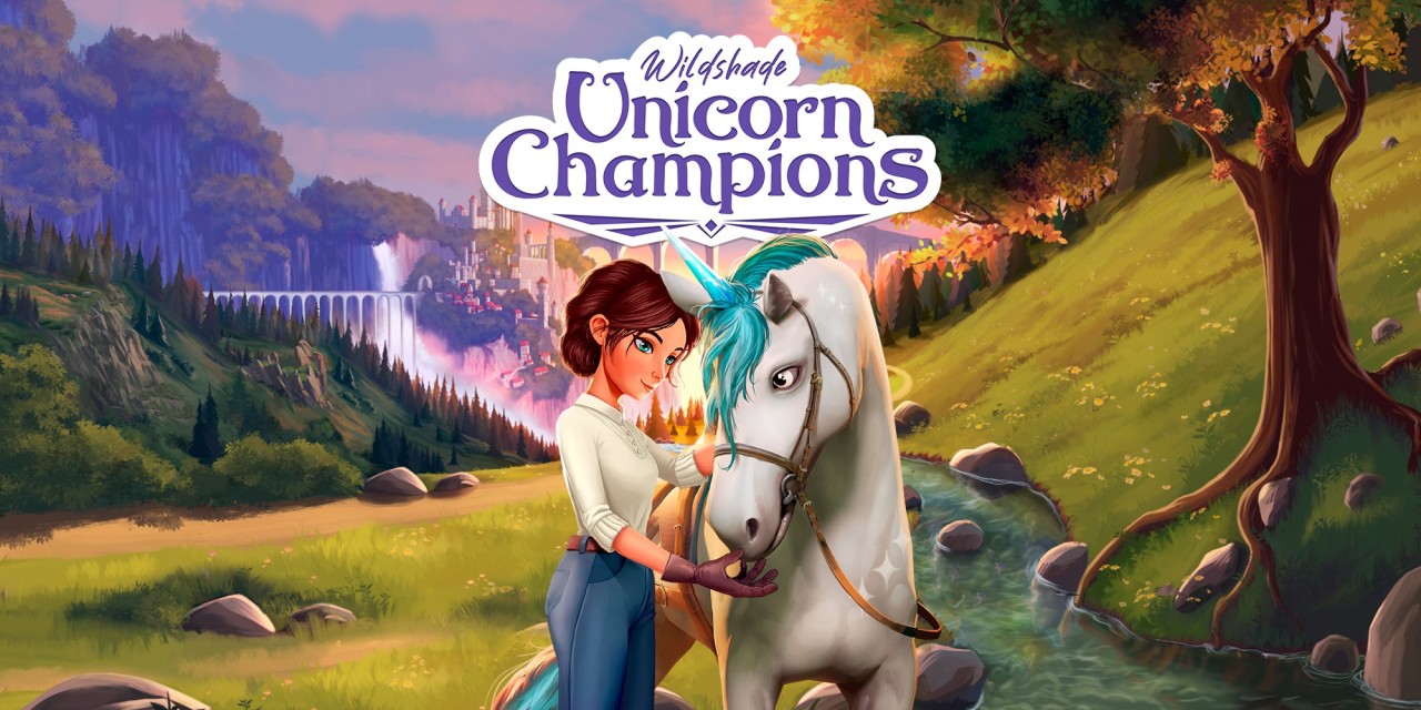 Wildshade: Unicorn Champions title screen for Nintendo Switch
