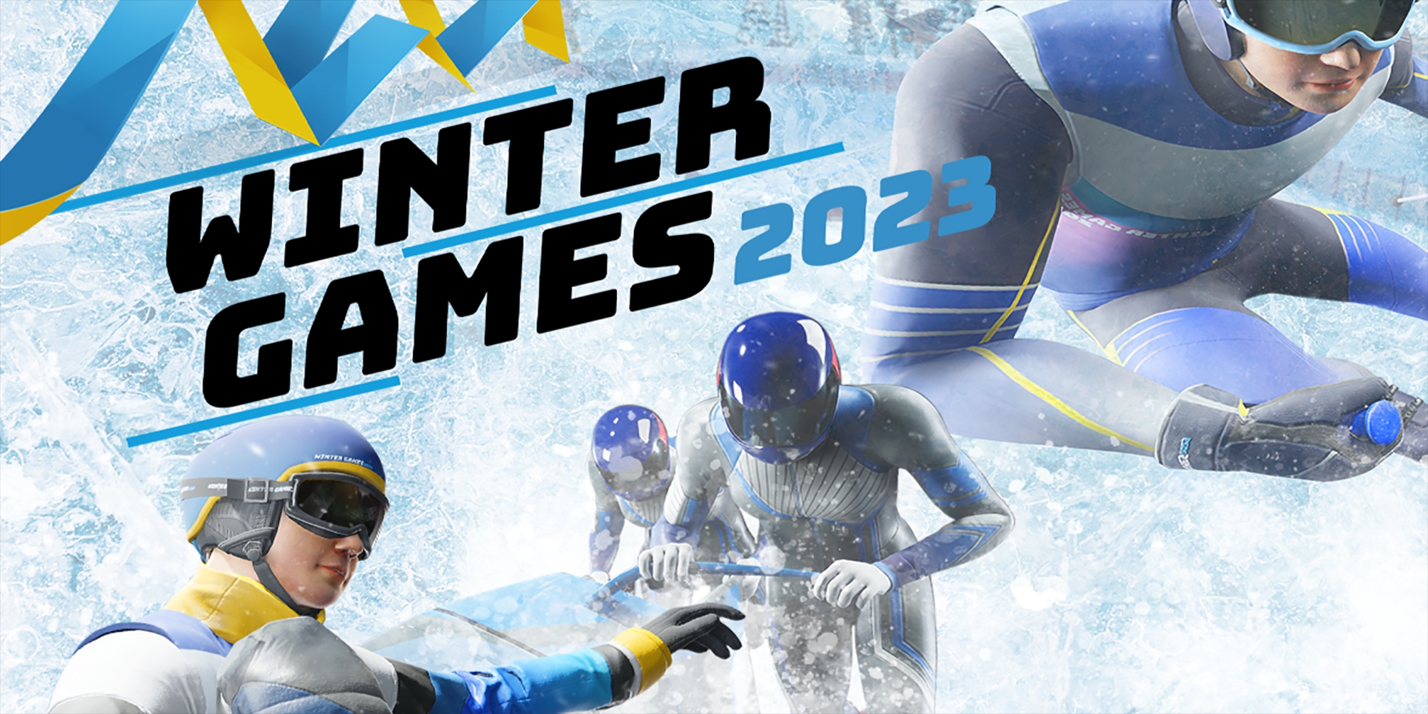 Winter Games 2023 title screen for Nintendo Switch