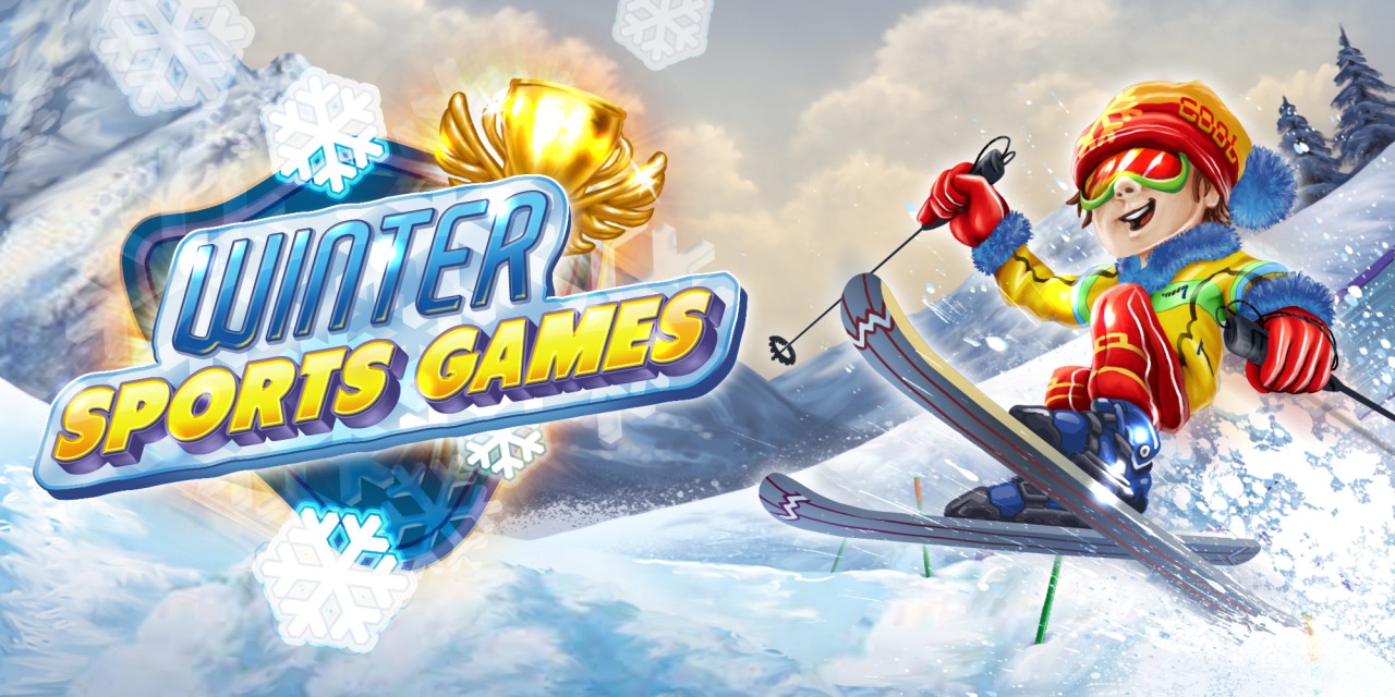 Winter Sports Games title screen for Nintendo Switch