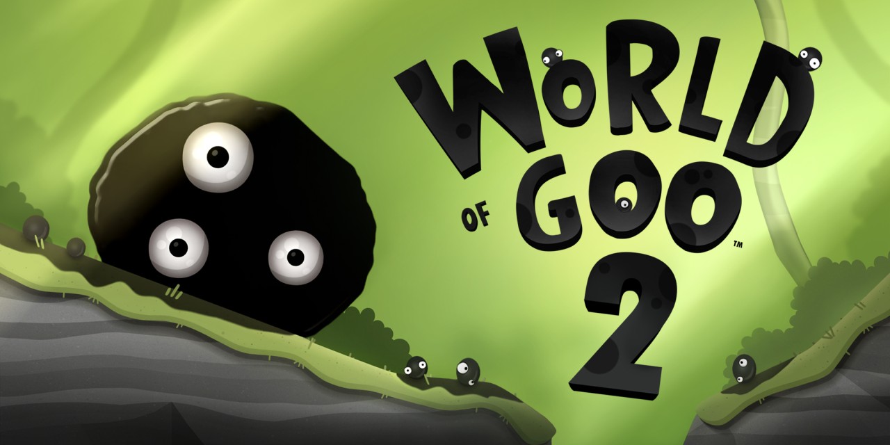 World Of Goo 2 title screen for Nintendo Switch