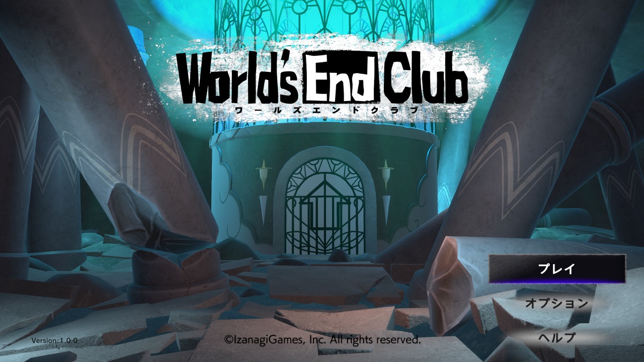 World's End Club title screen for Nintendo Switch