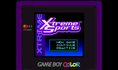 Xtreme Sports title screen for Nintendo Switch