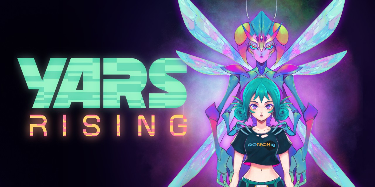 Yars Rising title screen for Nintendo Switch
