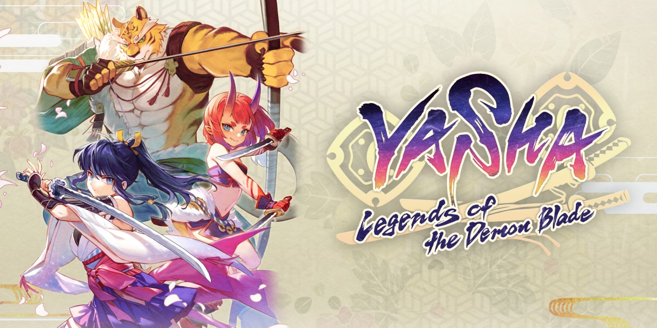Yasha: Legends Of The Demon Blade title screen for Nintendo Switch