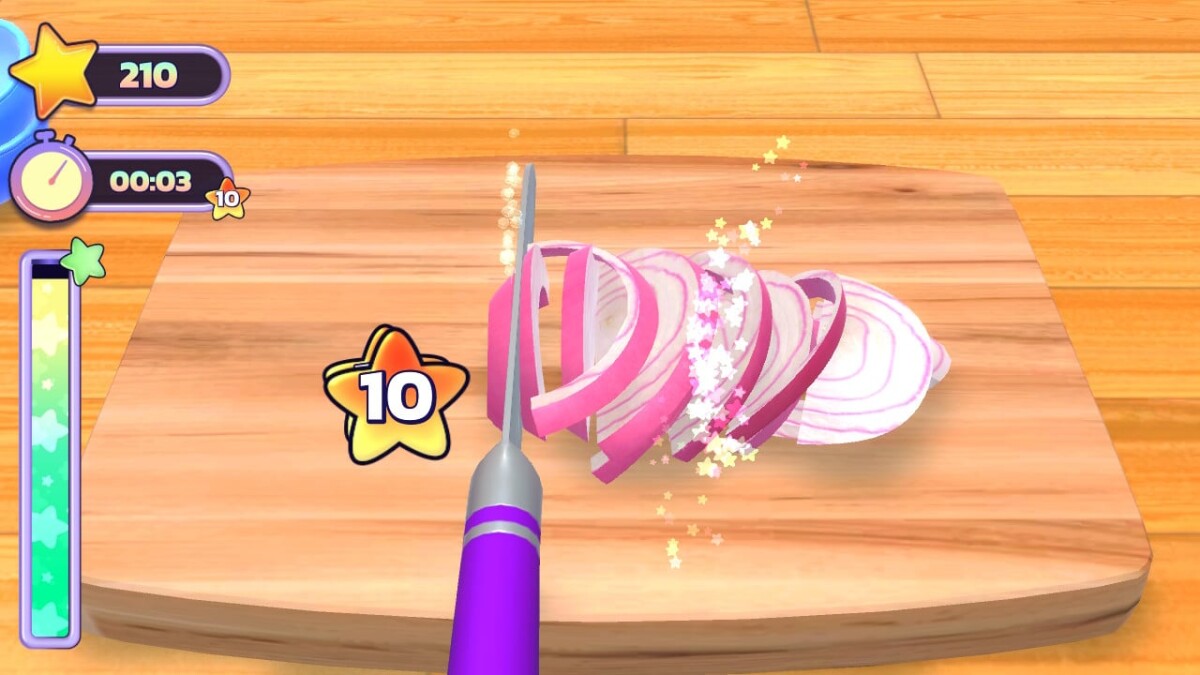 Yum Yum Cookstar title screen for Nintendo Switch
