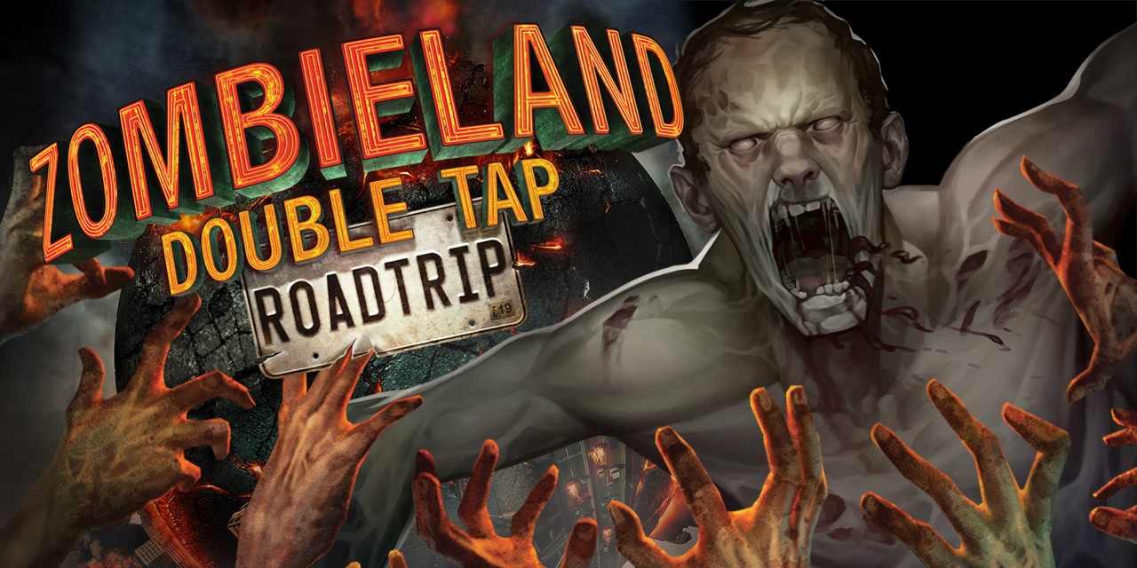 Zombieland Double Tap Roadtrip title screen for Nintendo Switch