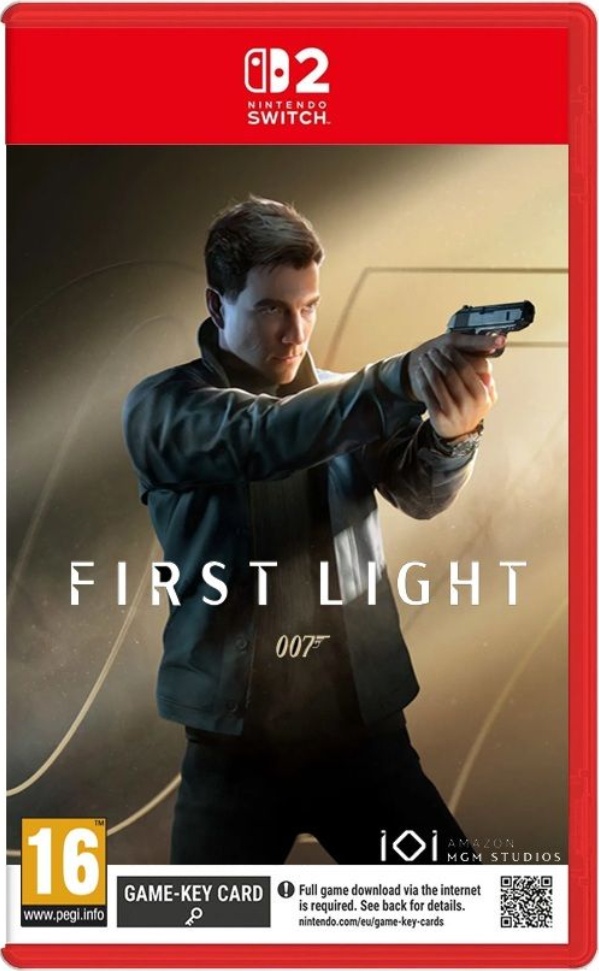 007: First Light box art for Nintendo Switch 2