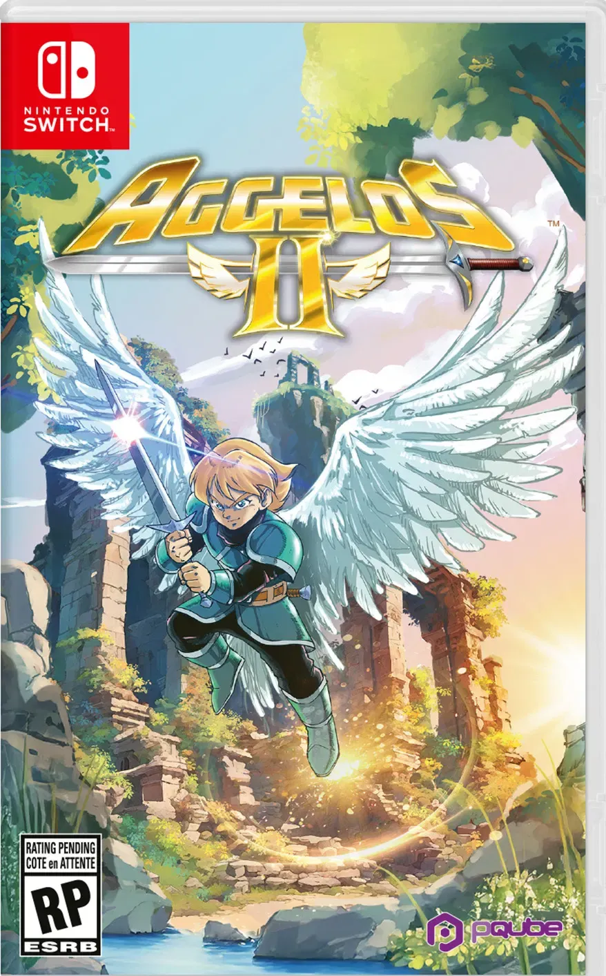 Aggelos II box art for Nintendo Switch 2