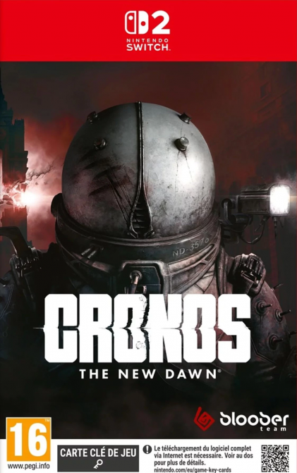 Cronos: The New Dawn box art for Nintendo Switch 2