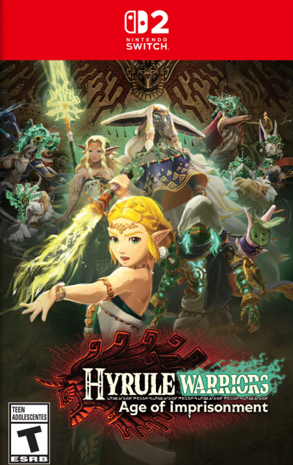 Hyrule Warriors Age Of Imprisonment box art for Nintendo Switch 2