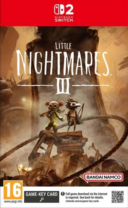 Little Nightmares III box art for Nintendo Switch 2