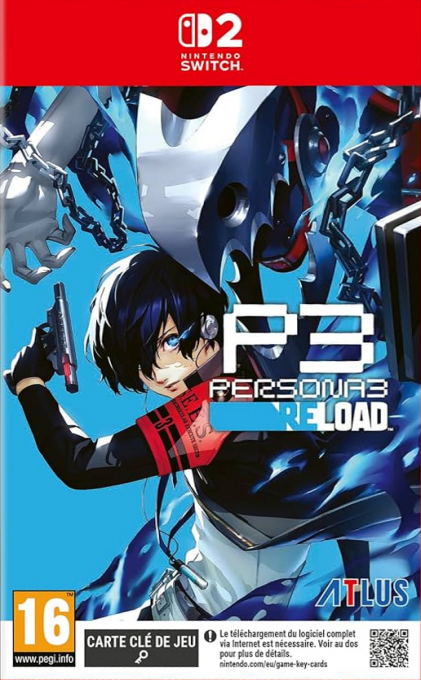 Persona 3 Reload box art for Nintendo Switch 2