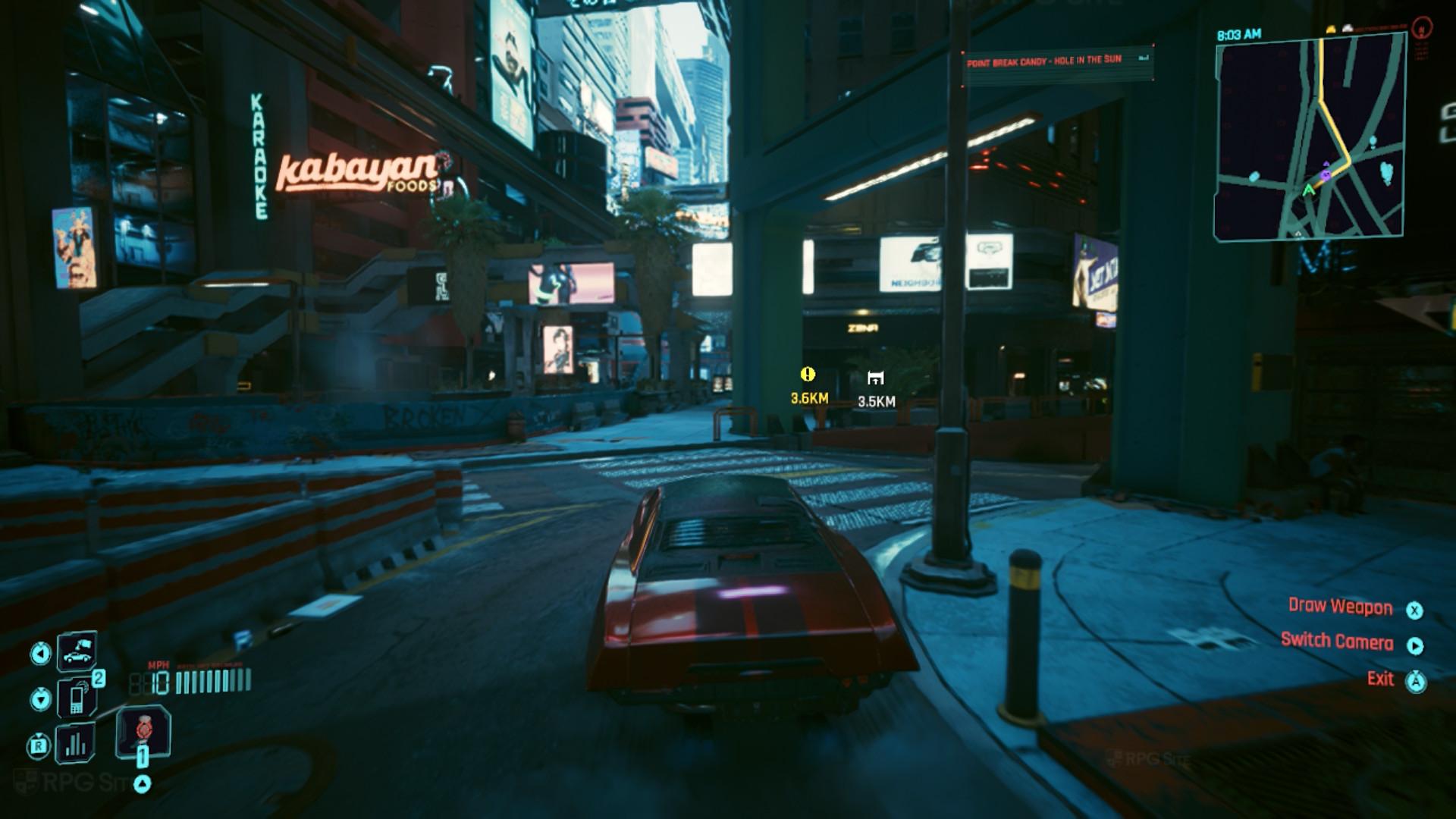 Cyberpunk 2077: Ultimate Edition screenshot 2 for Nintendo Switch 2