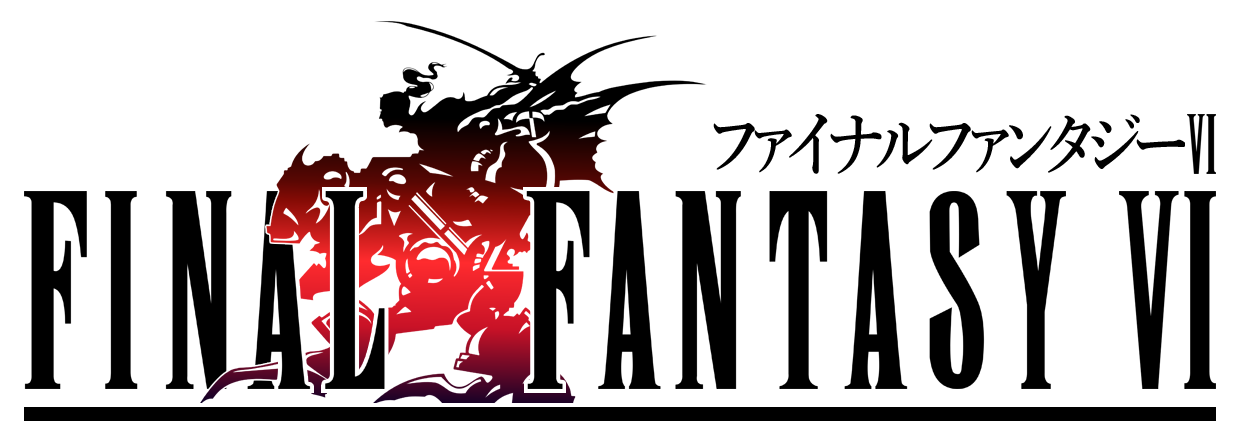 Final Fantasy VI logo for Super Famicom