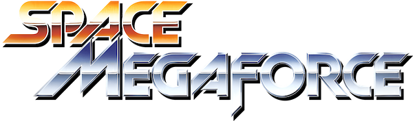 Space MegaForce logo for Super Nintendo