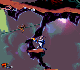 Earthworm Jim screenshot 3 for Super Nintendo