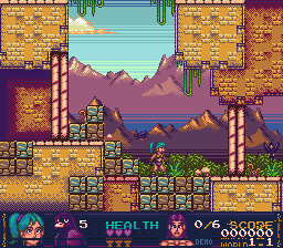 Eyra The Crow Maiden screenshot 2 for Super Nintendo