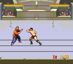 Astral Bout screenshot 2 for Super Famicom