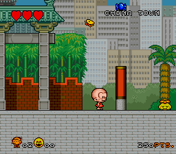 Super Genjin screenshot 4 for Super Famicom