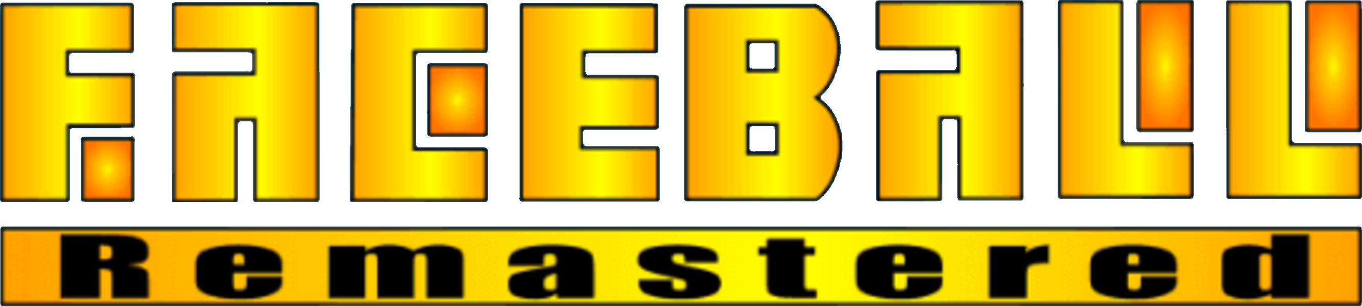 Faceball Remastered logo for Virtual Boy