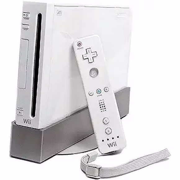 White Nintendo Wii System box art for Wii