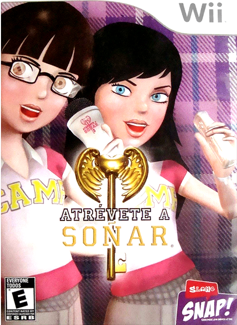 Atrevete a Sonar box art for Wii