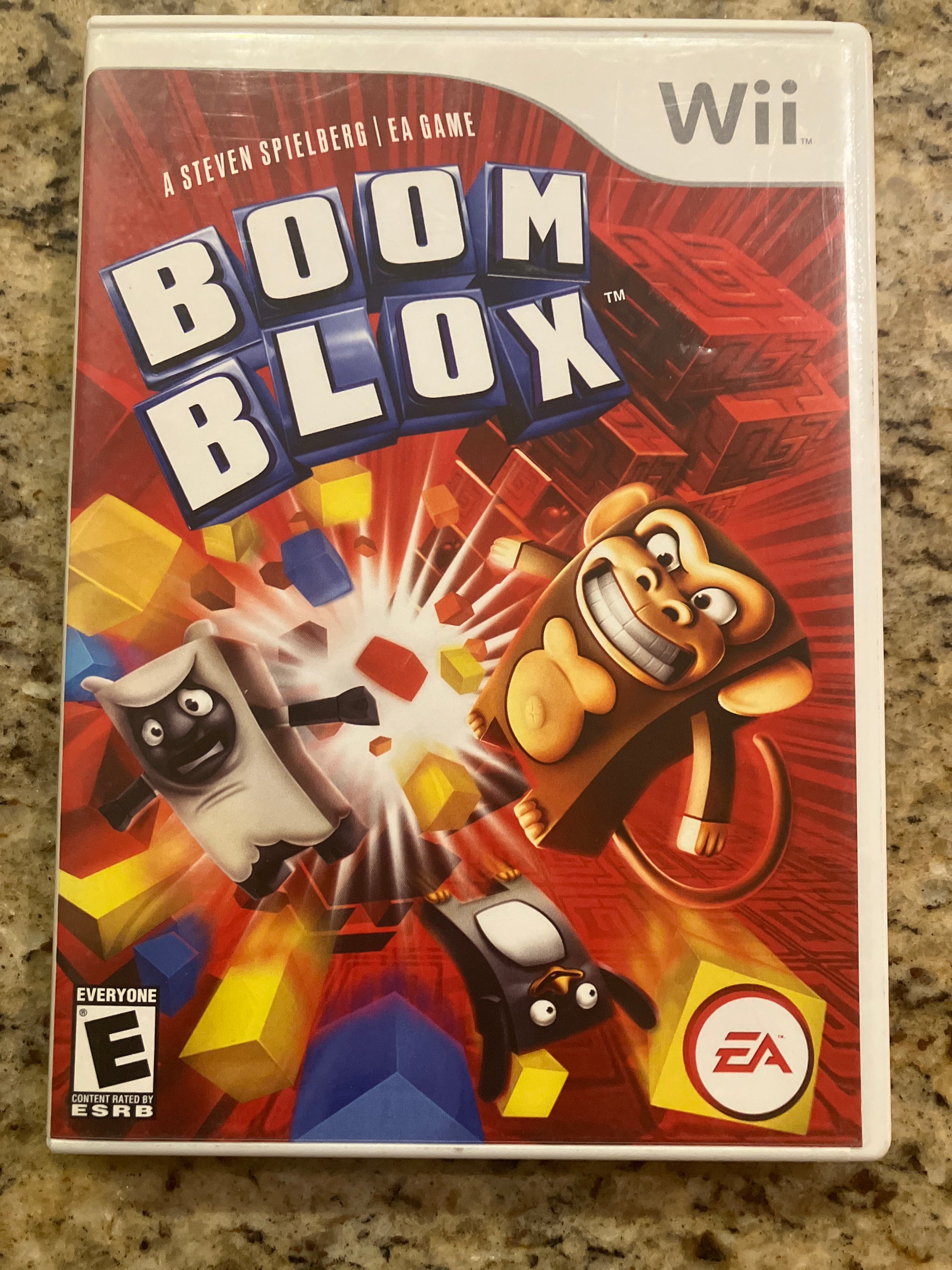 Boom Blox box art for Wii