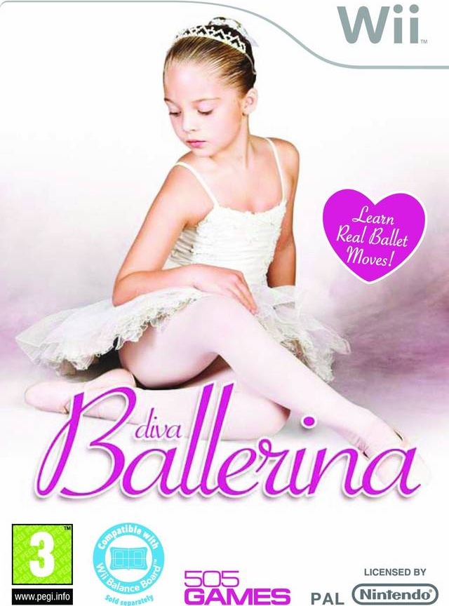 Diva Ballerina box art for Wii