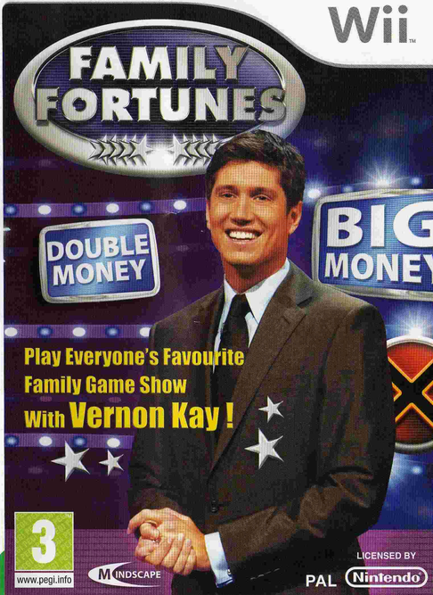 Family Fortunes box art for Wii