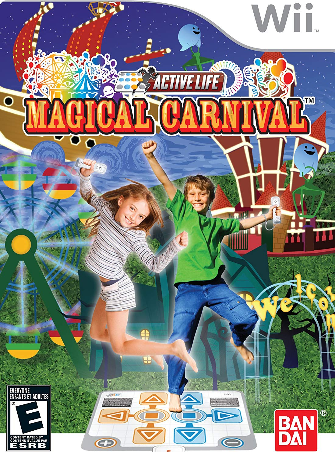 Family Trainer: Magical Carnival box art for Wii