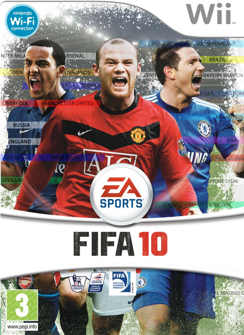 FIFA 10 box art for Wii