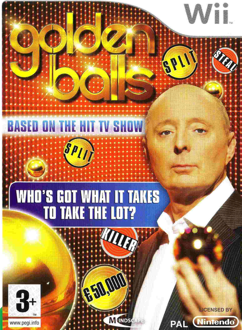 Golden Balls box art for Wii