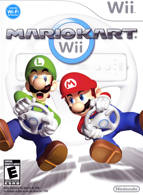 Mario Kart Wii (with Wii Wheel) box art for Wii