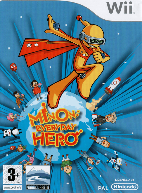 Minon: Everyday Hero box art for Wii