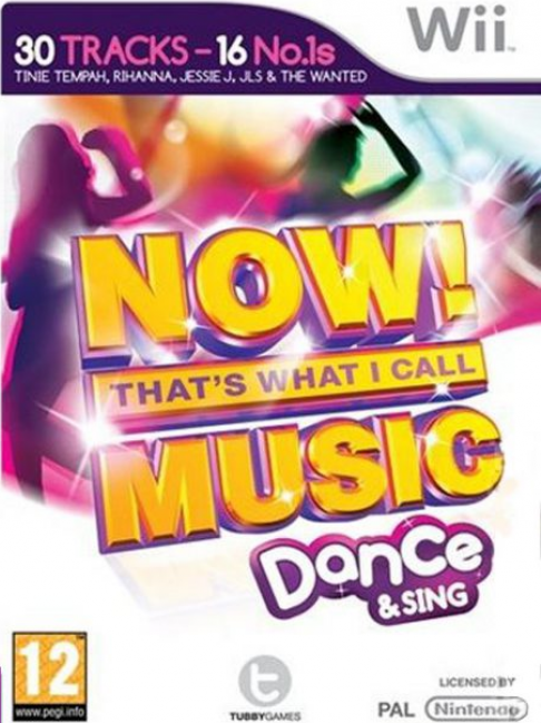 Now That's What I Call Music: Dance & Sing box art for Wii