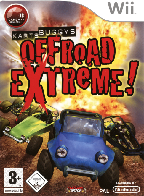 Offroad Extreme box art for Wii