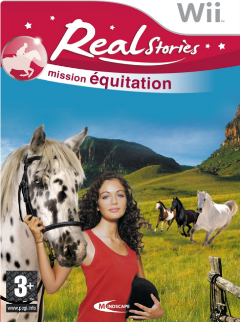 Real Stories: Mission Equitation box art for Wii