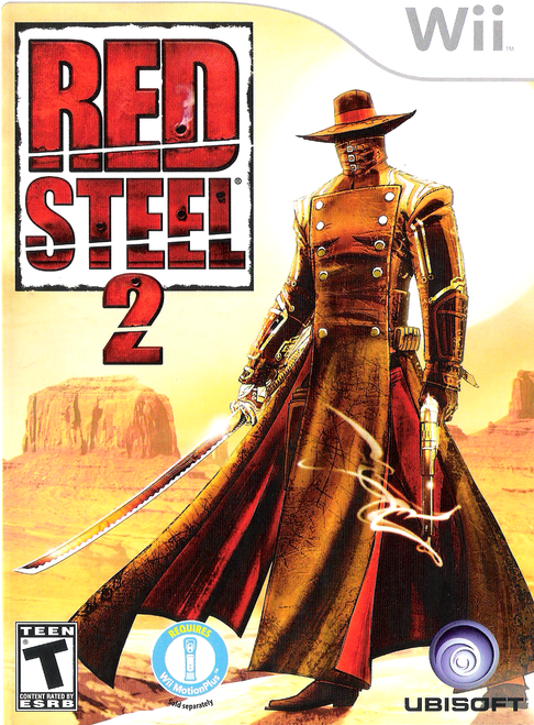 Red Steel 2 box art for Wii